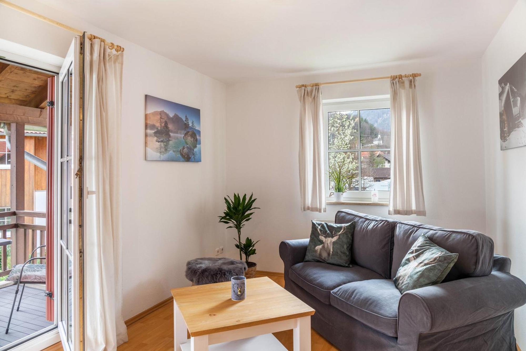 Ferienwohnung Fuchsbau Oberau  Exterior foto